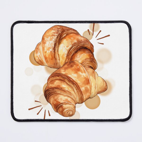 Item preview, Croissants - Yummy Illustration designed and sold by iamKRUK.