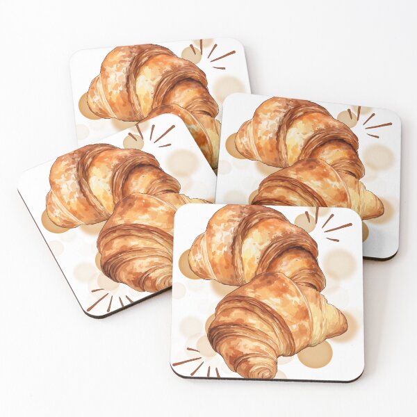 Item preview, Croissants - Yummy Illustration designed and sold by iamKRUK.