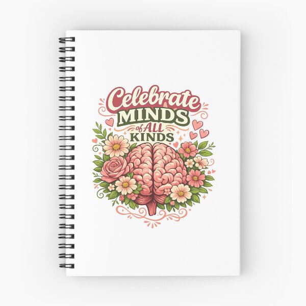 Item preview, Cool Mind | Brain Diversity | Mental Health Art designed and sold by Suzy Perez Art.