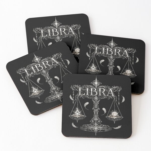 Item preview, Libra Balance Zodiac – Astrology Scales Graphic  designed and sold by printedartgoods.