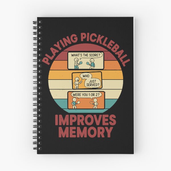 Item preview, Pickleball Funny Player Playing Improves Memory designed and sold by LuminOrb.