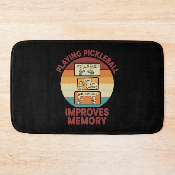 Item preview, Pickleball Funny Player Playing Improves Memory designed and sold by LuminOrb.