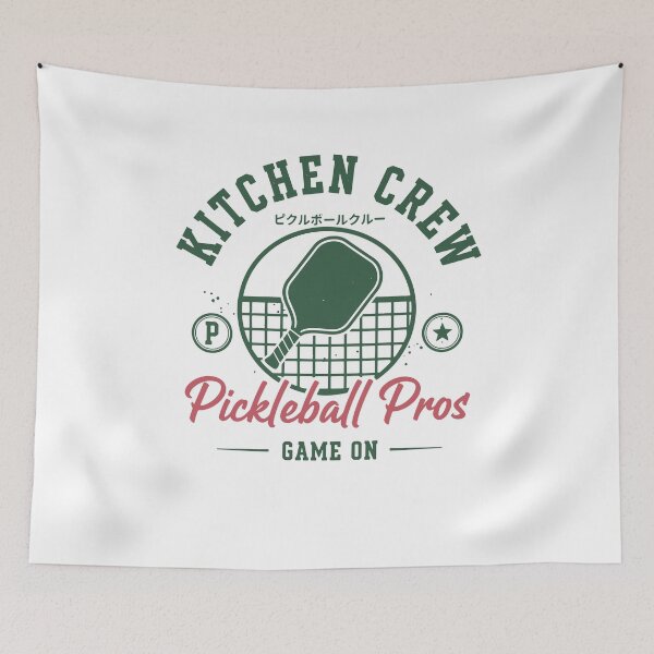 Item preview, Pickleball Kitchen Crew Pros Game On Funny Player designed and sold by LuminOrb.