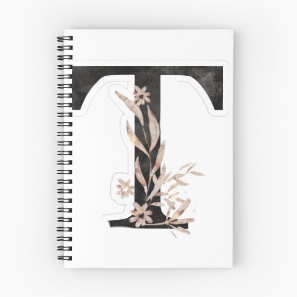 Item preview, Floral Letter T Name Gift | Personalized Initial T Design | Aesthetic Botanical Alphabet for Girls & Women designed and sold by PixelVibe Art.