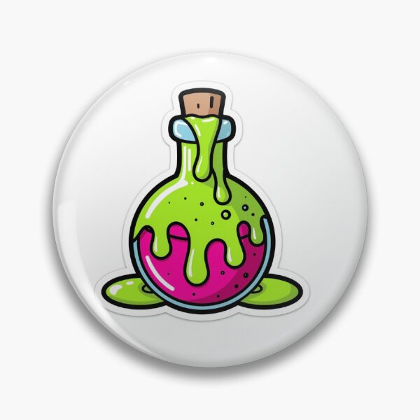Item preview, slimy potion bottle designed and sold by StickyScorpio.