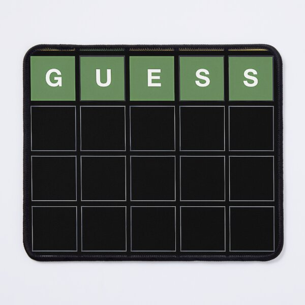 Item preview, Wordle Lucky Guess - Funny Wordl Grid Word Game Design designed and sold by jaehakeshaghm.
