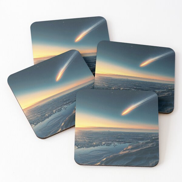 Item preview, Comet In The Sky - Cosmic Artwork designed and sold by QuantumDrift.