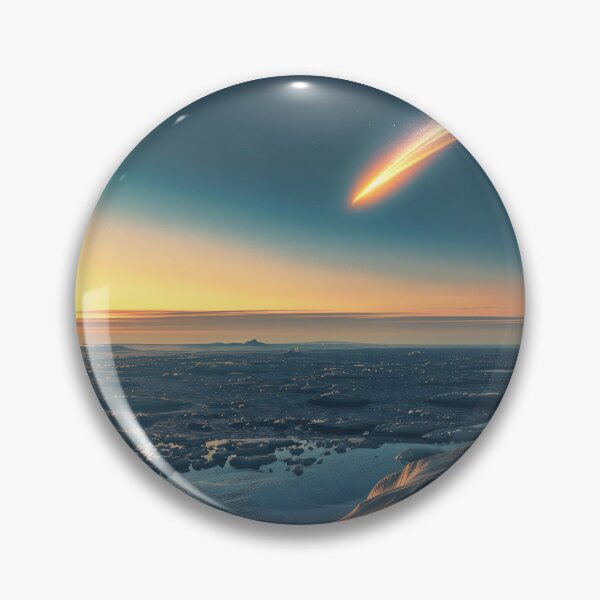 Item preview, Comet In The Sky - Cosmic Artwork designed and sold by QuantumDrift.