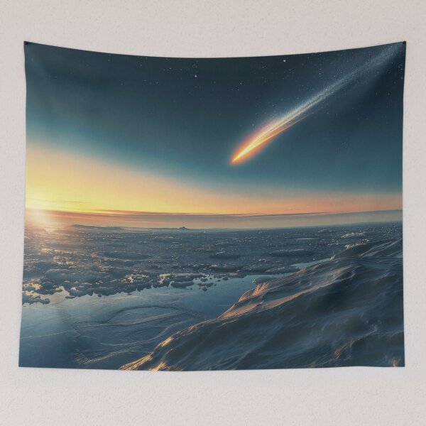 Item preview, Comet In The Sky - Cosmic Artwork designed and sold by QuantumDrift.