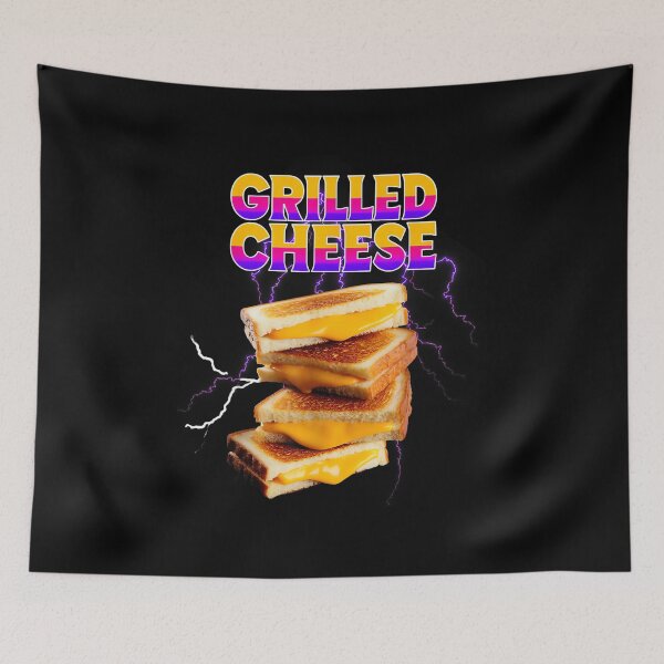 Item preview, Grilled Cheese Meme Bootleg Rap Style 90s Vintage Funny designed and sold by PaulTSchafer.