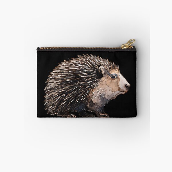 Artikelvorschau, Verspielter Aquarell-Igel im Wildblumenkranz entworfen und verkauft von kndzxf.