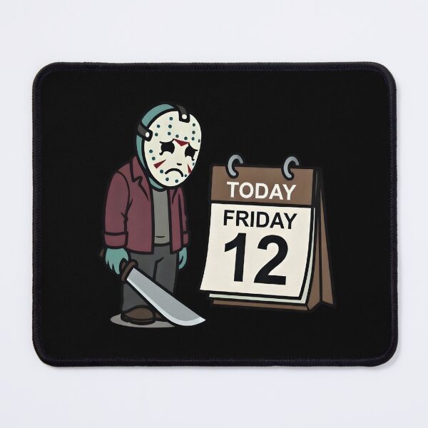Item preview, Sad Slasher Friday the 12th Horror Parody designed and sold by TshirtsOnline-.
