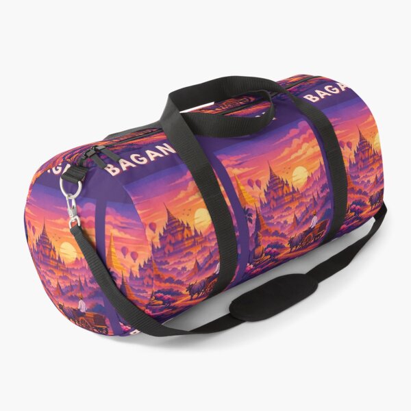 Item preview, Bagan Myanmar Sunset Travel Poste designed and sold by MatthewHeights.