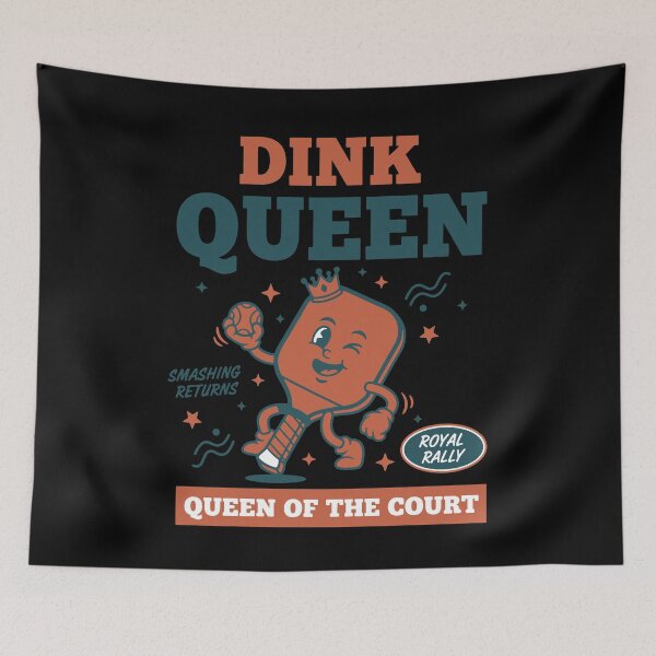 Artikelvorschau, Pickleball Dink Queen Queen Of The Court Player entworfen und verkauft von LuminOrb.