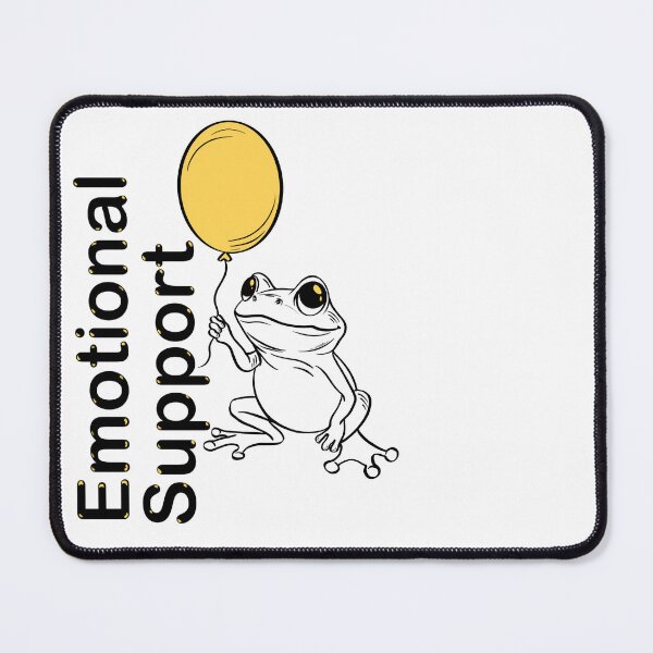 Item preview, Emotional support frog with a balloon designed and sold by Maryart8.