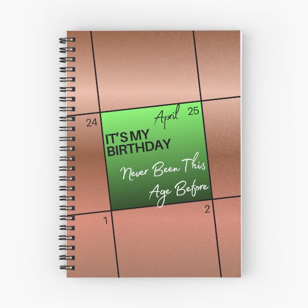 Item preview, April 25th birthdays designed and sold by serenebookworm.