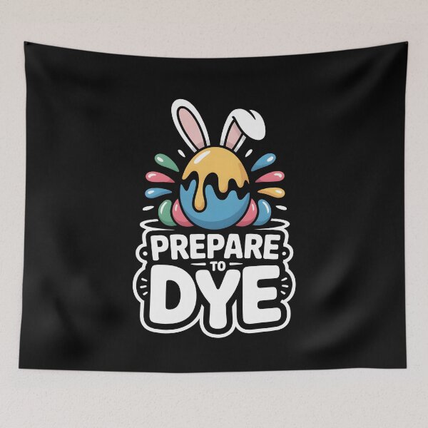 Item preview, Prepare To Dye Funny Easter Egg designed and sold by MooonTees.