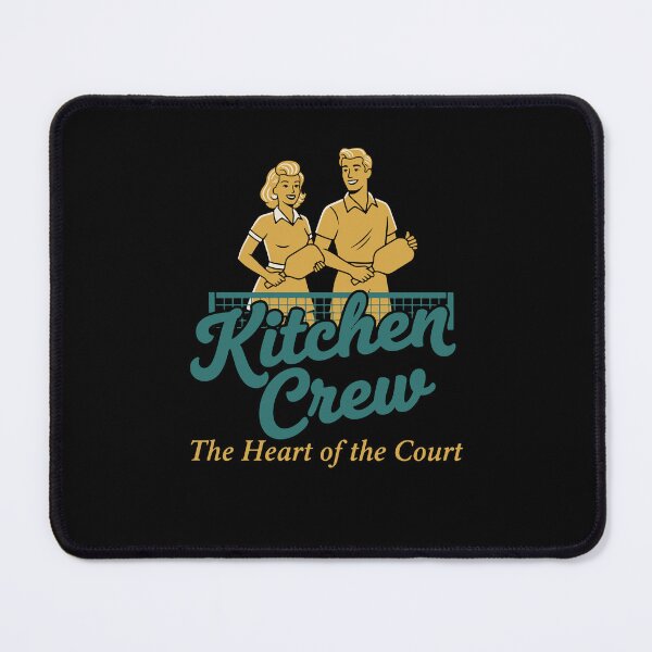 Item preview, Pickleball Kitchen Crew Heart Of The Court Funny designed and sold by LuminOrb.