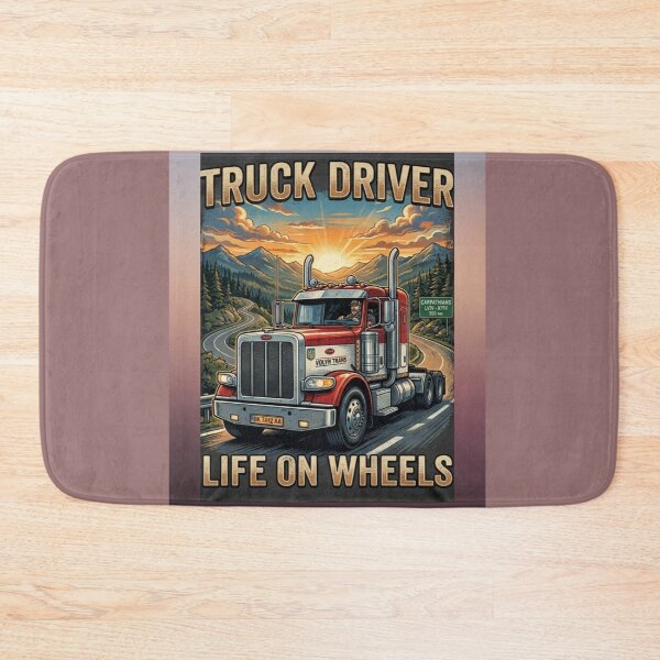 Item preview, Truck Driver - Life on Wheels: Carpathian Journey designed and sold by HALYNA070824.