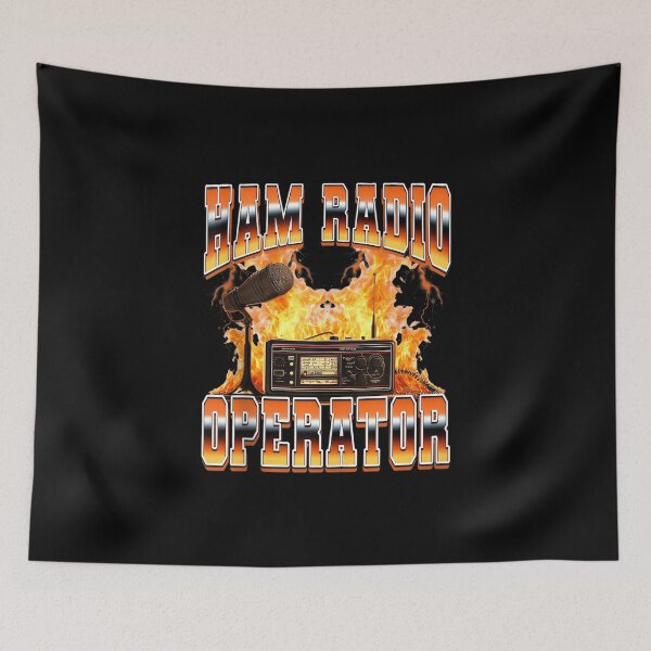 Item preview, Ham Radio Operator 90s Bootleg Style designed and sold by PaulTSchafer.