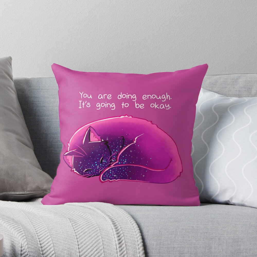 cat throw pillow covers