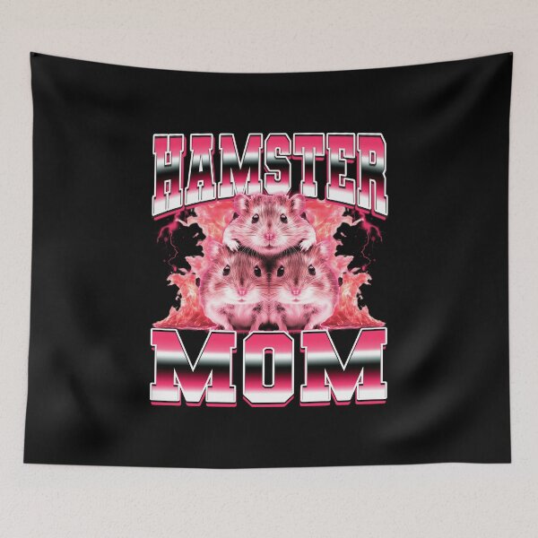 Item preview, Hamster Mom Hammy Mother's Day 90s Bootleg Style designed and sold by PaulTSchafer.