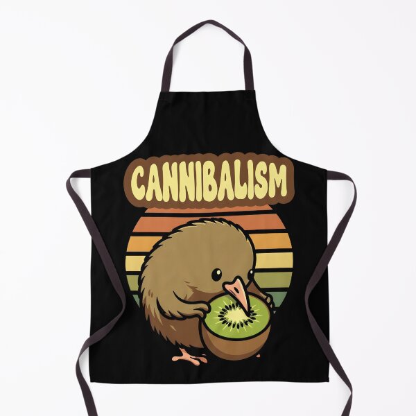 Item preview, Funny Kiwi Bird Cannibalism Retro Sunset Pun Design designed and sold by TshirtsOnline-.