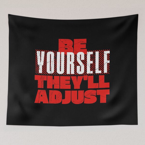 Item preview, Red Boundries Growth Healing Be Yourself They'll Adjust  designed and sold by TackyTime.