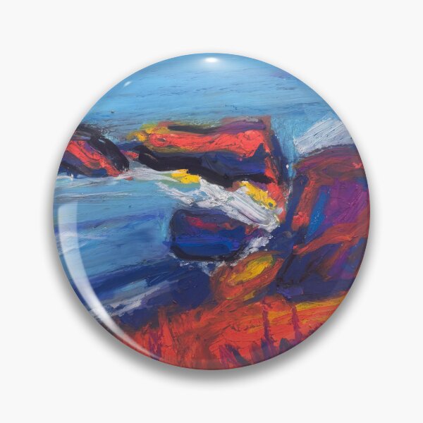 Item preview, Red. Oil pastels designed and sold by KCreightonArt.