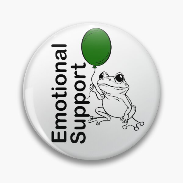 Item preview, Emotional support frog designed and sold by Maryart8.
