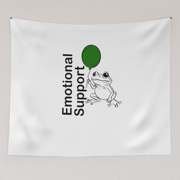 Item preview, Emotional support frog designed and sold by Maryart8.