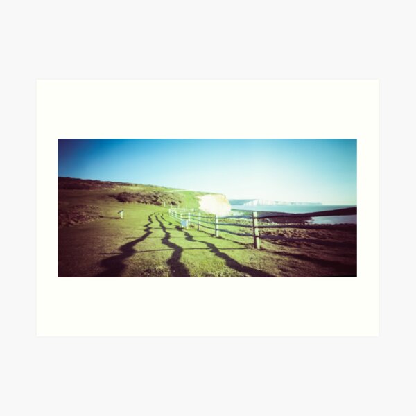 Seven sisters - Pinhole photography Art Print