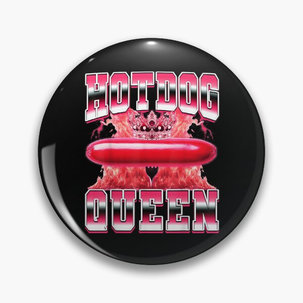 Item preview, Hot Dog Queen Hotdog Sausage Buns Grilled Hot Dog 90s designed and sold by PaulTSchafer.