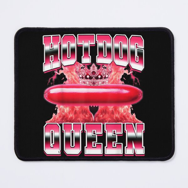Item preview, Hot Dog Queen Hotdog Sausage Buns Grilled Hot Dog 90s designed and sold by PaulTSchafer.