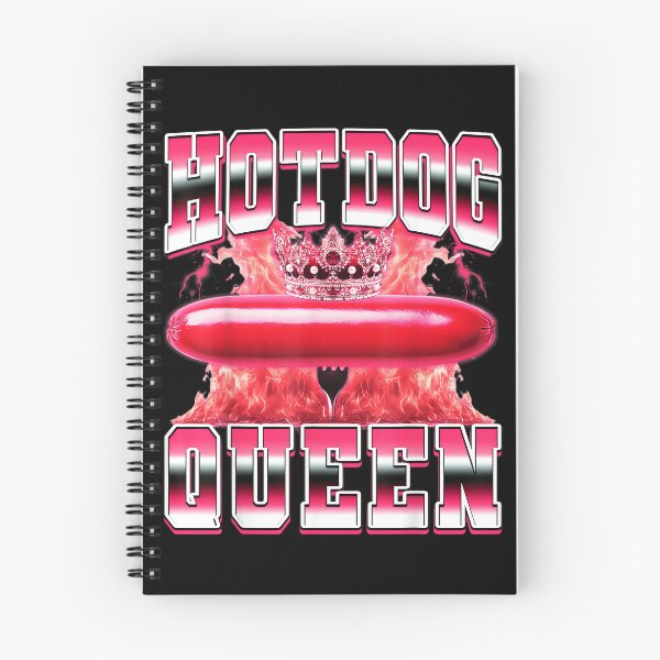 Item preview, Hot Dog Queen Hotdog Sausage Buns Grilled Hot Dog 90s designed and sold by PaulTSchafer.