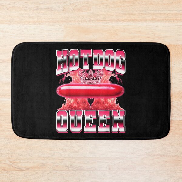 Item preview, Hot Dog Queen Hotdog Sausage Buns Grilled Hot Dog 90s designed and sold by PaulTSchafer.