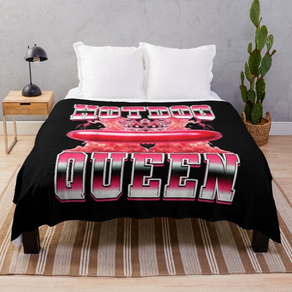 Item preview, Hot Dog Queen Hotdog Sausage Buns Grilled Hot Dog 90s designed and sold by PaulTSchafer.