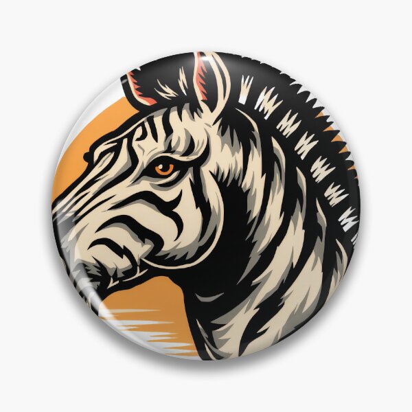 Artikelvorschau, Zebra Vision – Kräftiger Kontrast entworfen und verkauft von ForeverPrintsOK.
