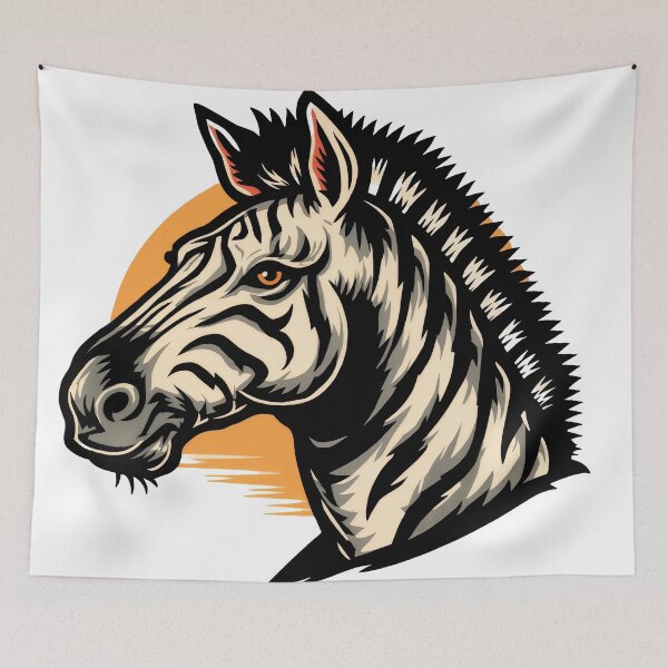 Artikelvorschau, Zebra Vision – Kräftiger Kontrast entworfen und verkauft von ForeverPrintsOK.