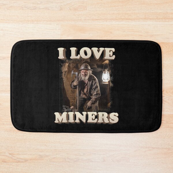 Item preview, I Love Miners 90s Bootleg Aesthetic Funny Sarcastic designed and sold by PaulTSchafer.