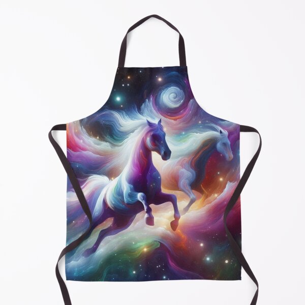 Item preview, Cosmic Horses – Surreal Galaxy Run designed and sold by Dogandesighn.