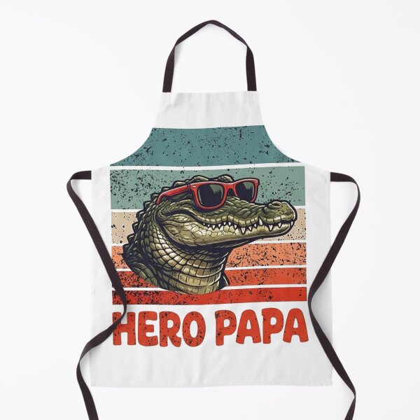 Item preview, Hero Papa – Cool Crocodile Dad Vibes designed and sold by Amberlakhal.