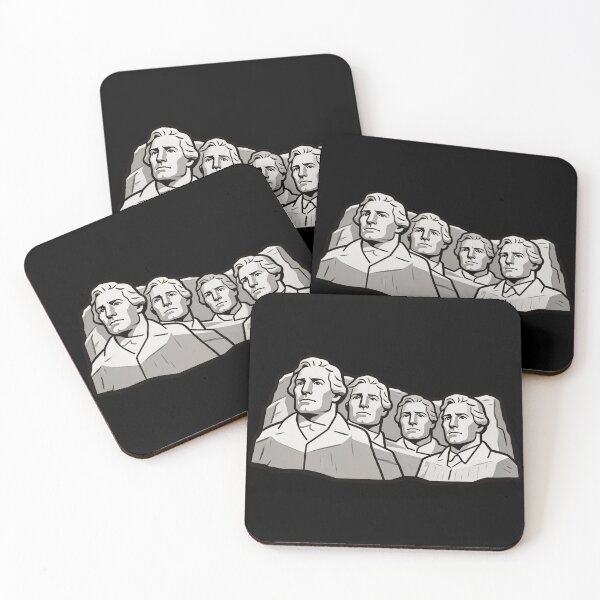Item preview, Mount Rushmore – Historic American Monument Illustration designed and sold by UniqueArtsOnly.
