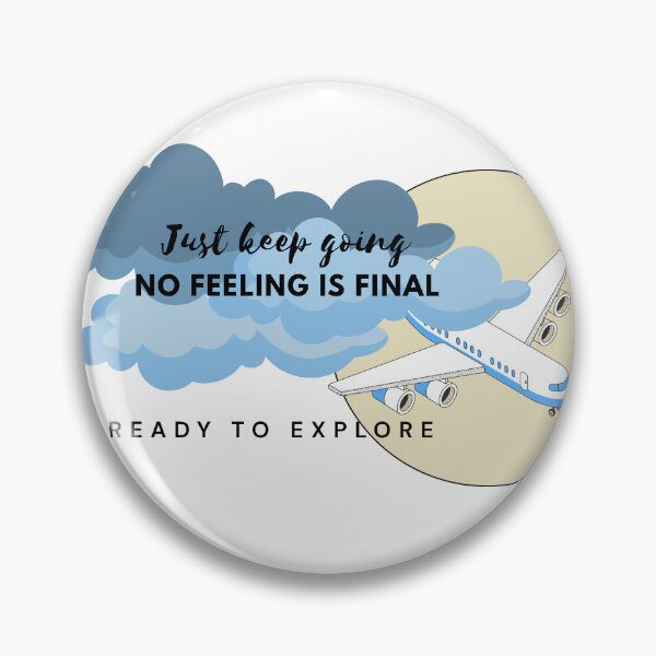 Item preview, No feeling is final travel designed and sold by Little flower lipika18.