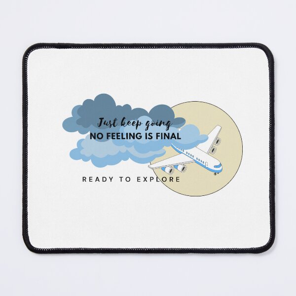 Item preview, No feeling is final travel designed and sold by Little flower lipika18.