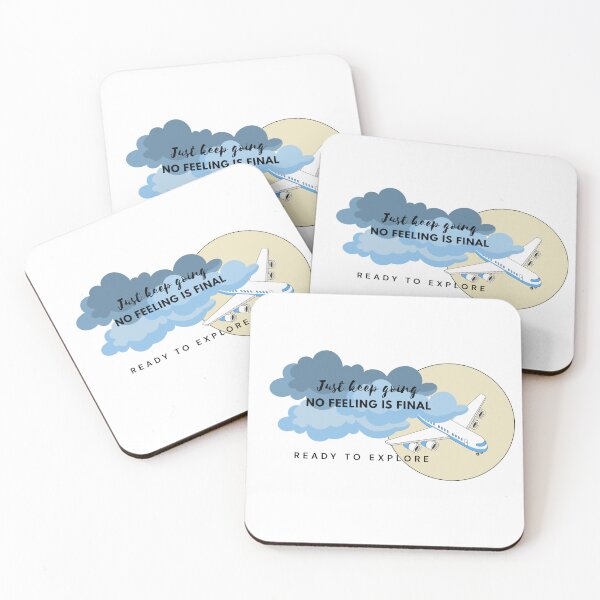 Item preview, No feeling is final travel designed and sold by Little flower lipika18.