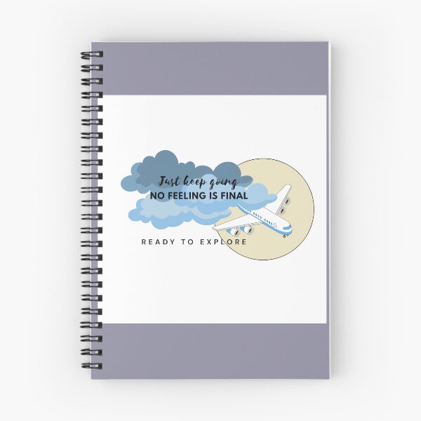Item preview, No feeling is final travel designed and sold by Little flower lipika18.