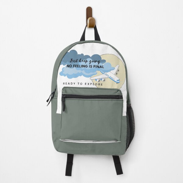 Item preview, No feeling is final travel designed and sold by Little flower lipika18.