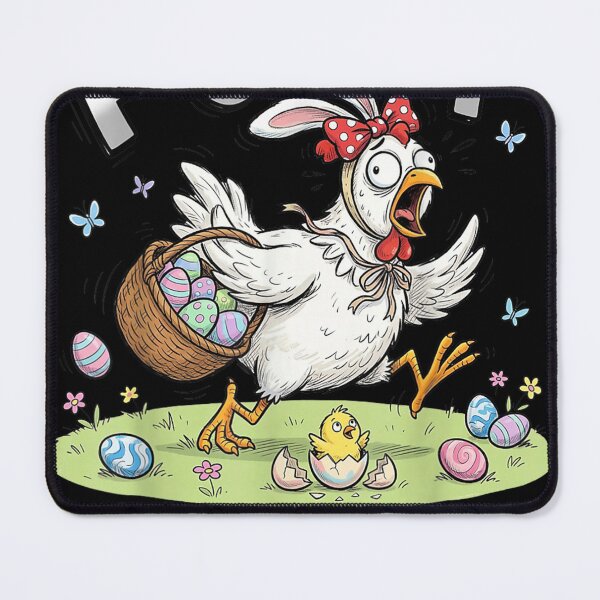 Item preview, F-Caw-F Chicken Bunny Rooster Meme Funny Easter Day designed and sold by MatherFisher.