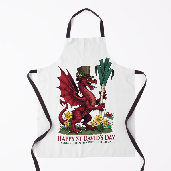 Item preview, Red Dragon St David’s Day Welsh Pride Illustration designed and sold by TshirtsOnline-.